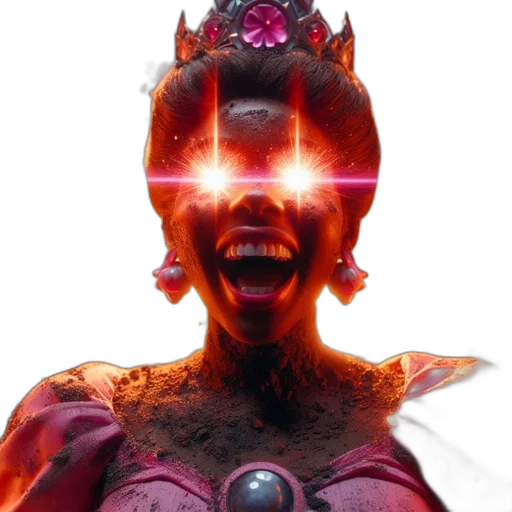 crown, face, mask, robot transparent PNG cut-out