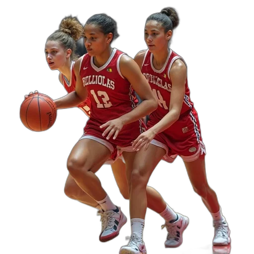 lady, bulldogs, brink, after transparent PNG cut-out