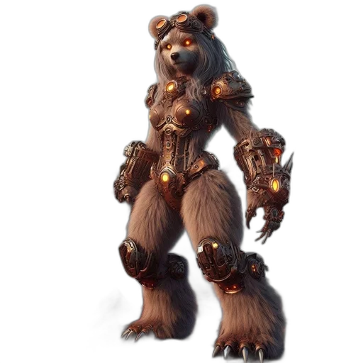 creature, animal, staff, concept art transparent PNG cut-out