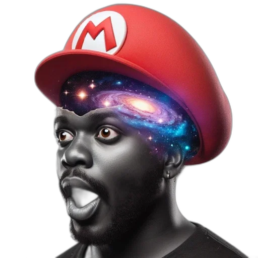 hat, face, crown, creature transparent PNG cut-out