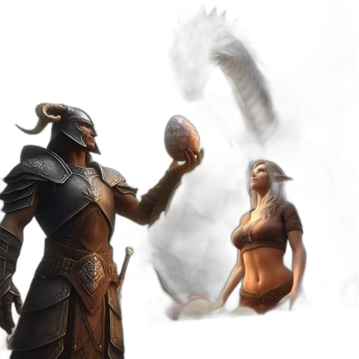 creature, dragon, concept art, fantasy art transparent PNG cut-out