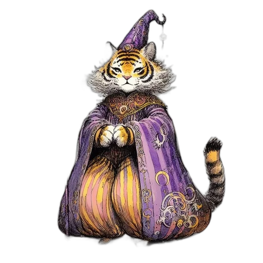 staff, animal, creature, dress transparent PNG cut-out