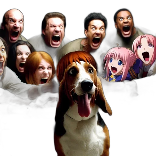 animal, creature, face, staff transparent PNG cut-out