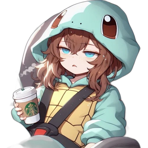 hat, robot, jacket, creature transparent PNG cut-out
