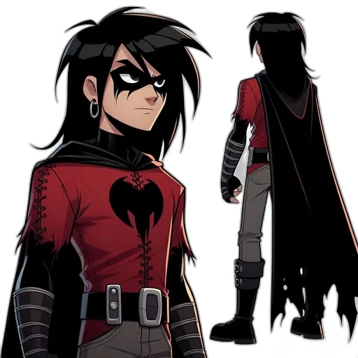 jacket, comic book art, concept art, cartoon transparent PNG cut-out