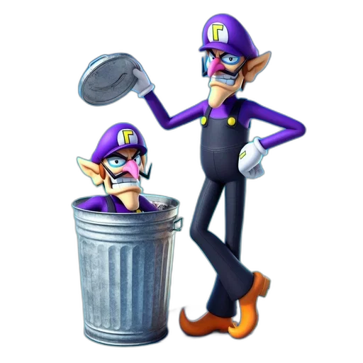 hat, staff, robot, weapon transparent PNG cut-out