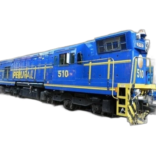 3d render, photorealistic, blue, perurail transparent PNG cut-out