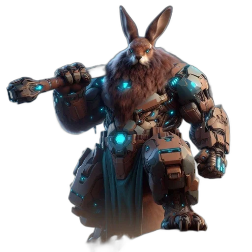 robot, weapon, animal, creature transparent PNG cut-out