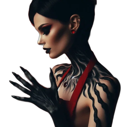jewelry, mask, dress, face transparent PNG cut-out
