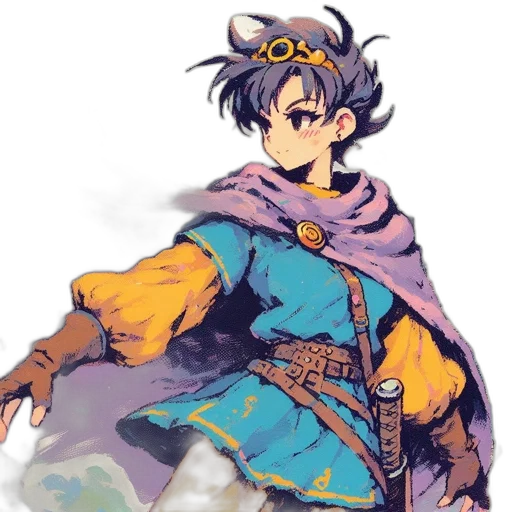 staff, dragon, sword, crown transparent PNG cut-out