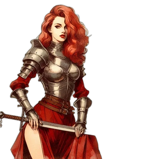 sword, fantasy art, concept art, comic book art transparent PNG cut-out