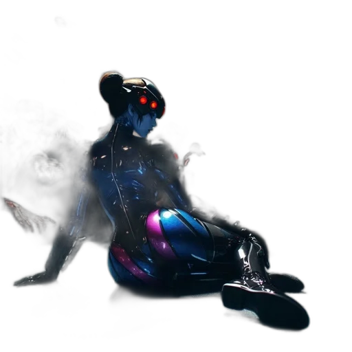 robot, mask, creature, dragon transparent PNG cut-out