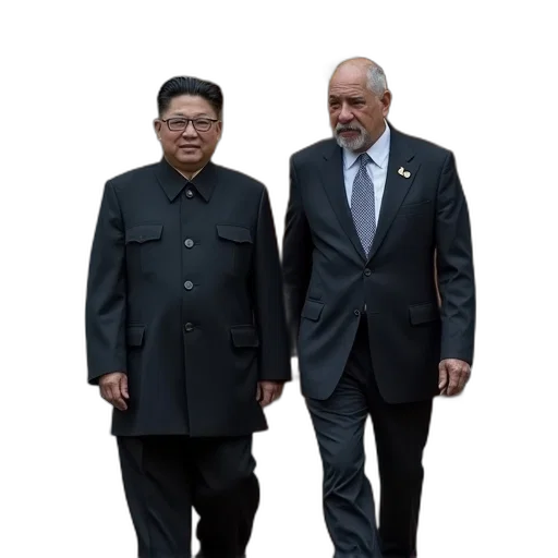 jacket, staff, umbrella, vaporwave transparent PNG cut-out
