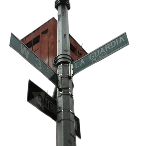 staff, 3d render, photorealistic, city street transparent PNG cut-out