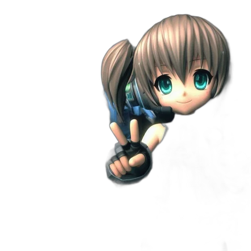 staff, weapon, robot, hair transparent PNG cut-out