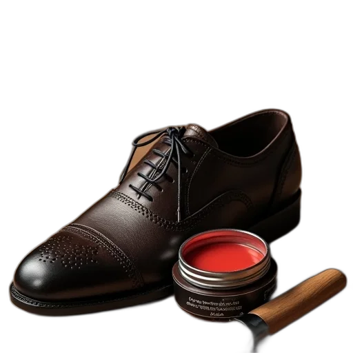 shoes, photorealistic, 3d render, dark transparent PNG cut-out