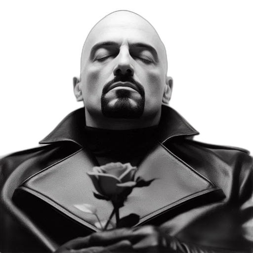 jacket, face, staff, mask transparent PNG cut-out