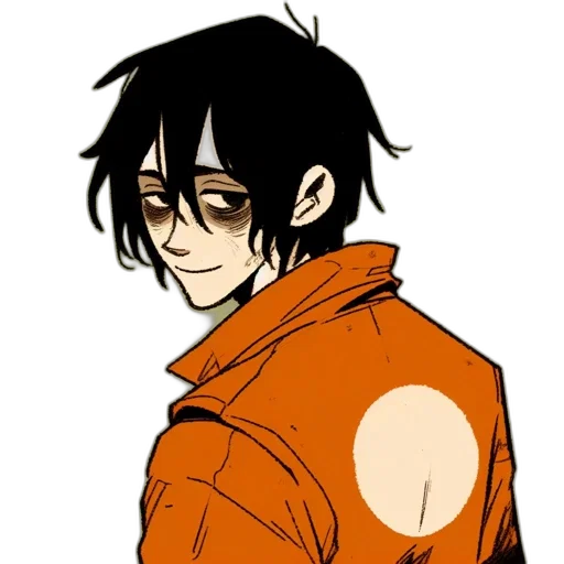 jacket, staff, cartoon, comic book art transparent PNG cut-out