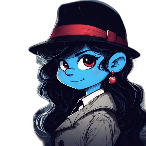 hat, staff, face, mask transparent PNG cut-out