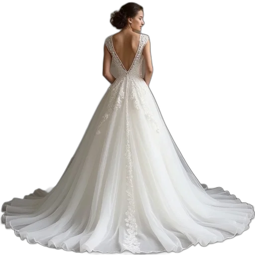 dress, photorealistic, line, sweepy transparent PNG cut-out