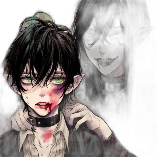 mask, face, creature, watercolor transparent PNG cut-out