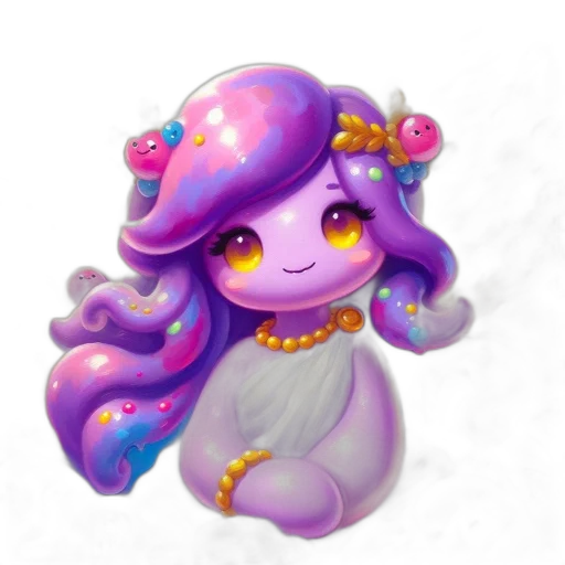 staff, crown, hat, creature transparent PNG cut-out