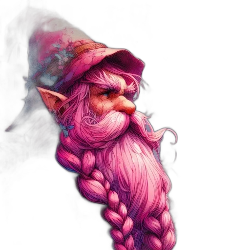 staff, dragon, hat, creature transparent PNG cut-out