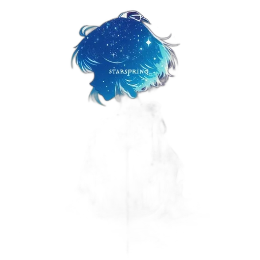 hair, crown, mask, creature transparent PNG cut-out