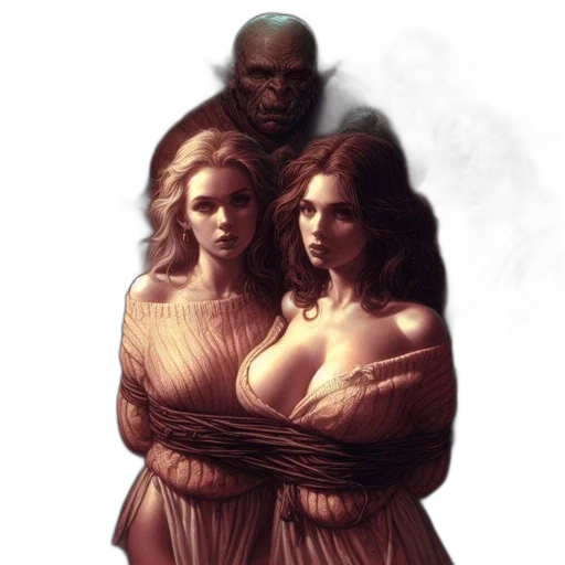 dress, concept art, fantasy art, comic book art transparent PNG cut-out