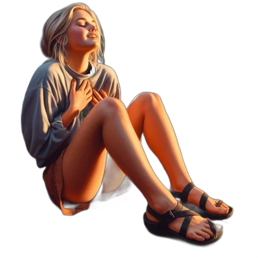 jewelry, photorealistic, oil painting, concept art transparent PNG cut-out