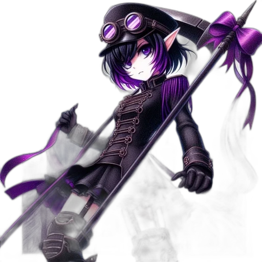 staff, weapon, sword, robot transparent PNG cut-out