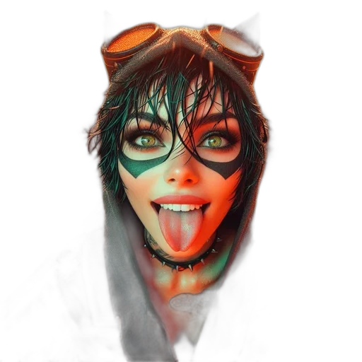 face, creature, mask, animal transparent PNG cut-out