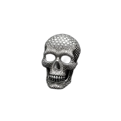 mask, jewelry, face, 3d render transparent PNG cut-out