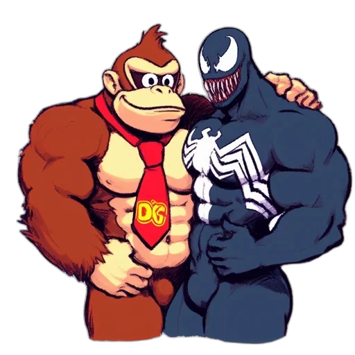 animal, comic book art, concept art, pixel art transparent PNG cut-out