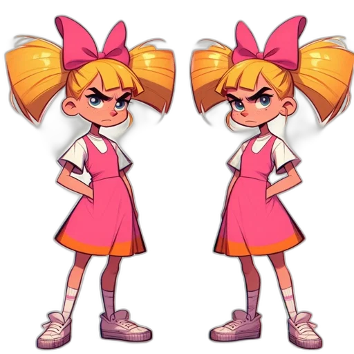 dress, concept art, cartoon, 3d render transparent PNG cut-out