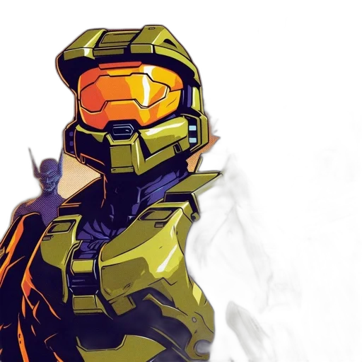 mask, jacket, face, concept art transparent PNG cut-out
