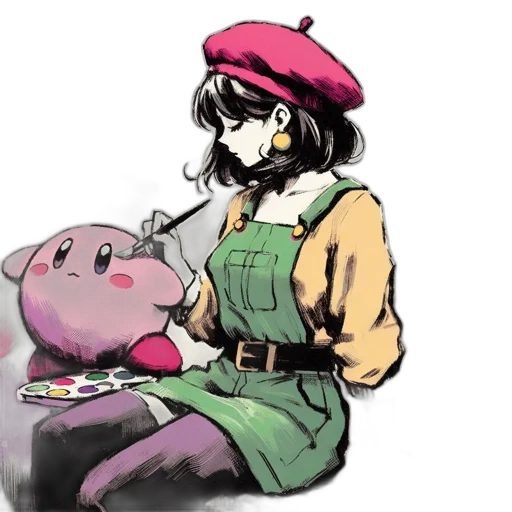 weapon, hat, creature, animal transparent PNG cut-out