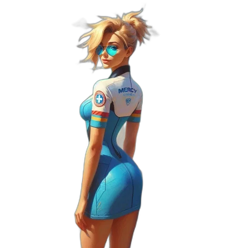 dress, staff, robot, jacket transparent PNG cut-out