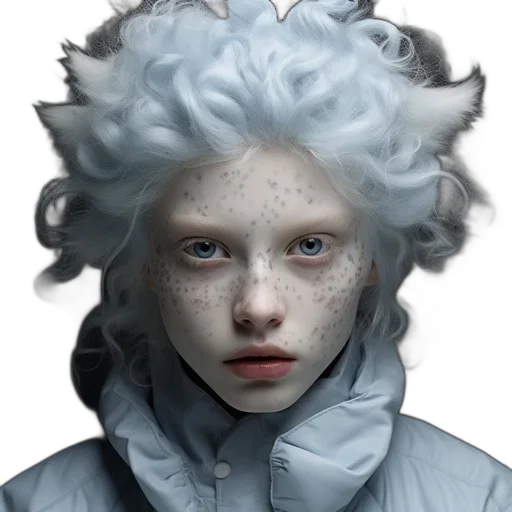 face, mask, creature, jacket transparent PNG cut-out