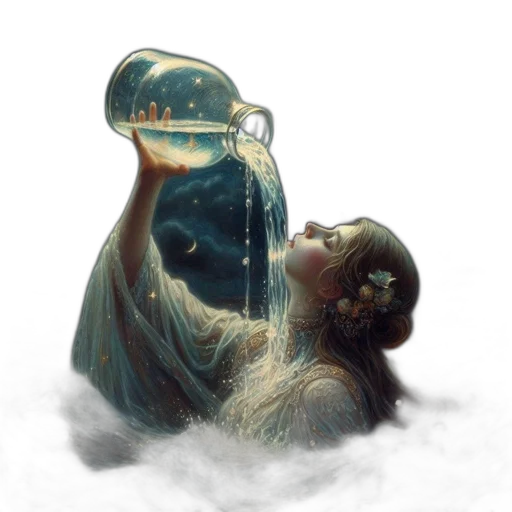 bottle, fantasy art, concept art, photorealistic transparent PNG cut-out