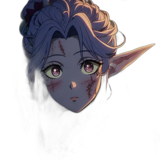 mask, face, crown, staff transparent PNG cut-out