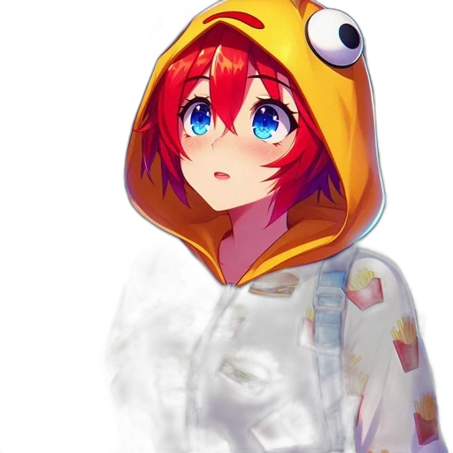 jacket, dress, creature, face transparent PNG cut-out