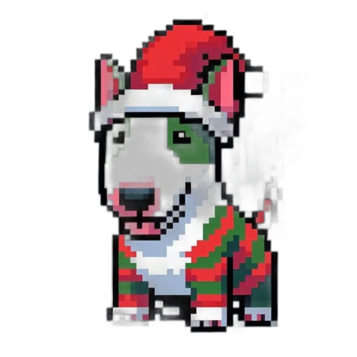 animal, staff, hat, pixel art transparent PNG cut-out
