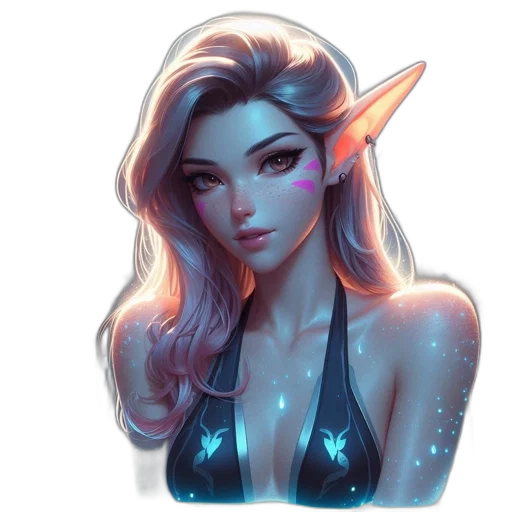 fantasy art, concept art, pixel art, comic book art transparent PNG cut-out