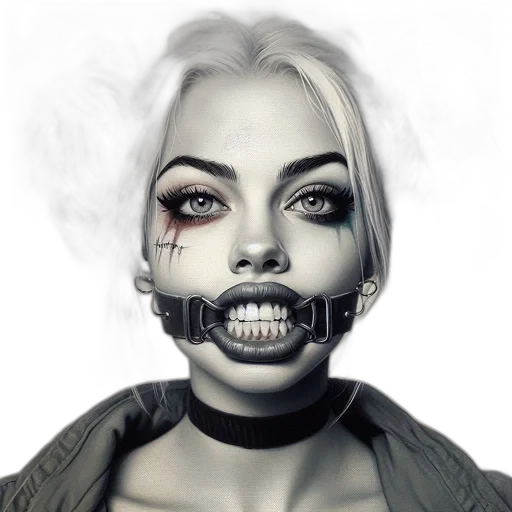 mask, face, comic book art, photorealistic transparent PNG cut-out