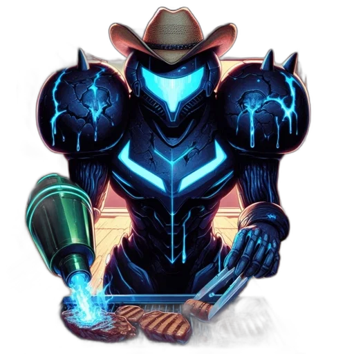 robot, staff, weapon, concept art transparent PNG cut-out