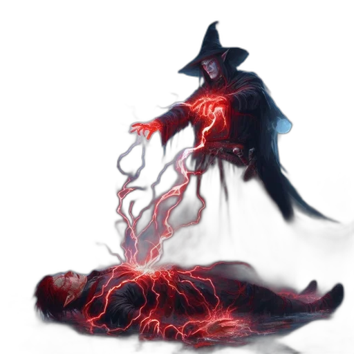 staff, creature, concept art, fantasy art transparent PNG cut-out