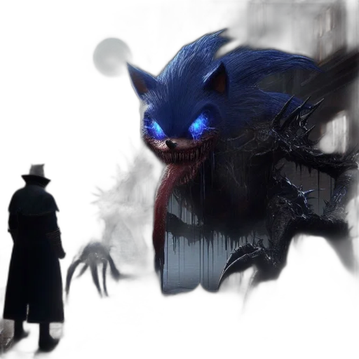 mask, creature, animal, concept art transparent PNG cut-out