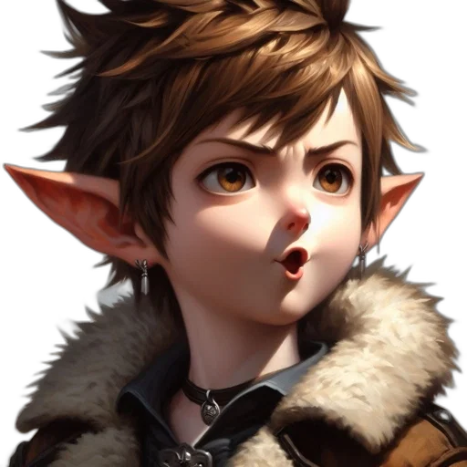 face, staff, dragon, creature transparent PNG cut-out