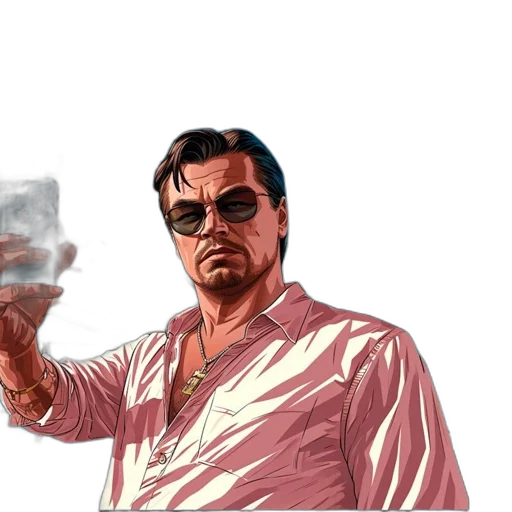 jacket, weapon, comic book art, concept art transparent PNG cut-out